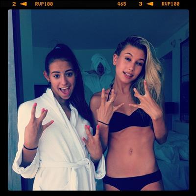 Anonymous in a bikini