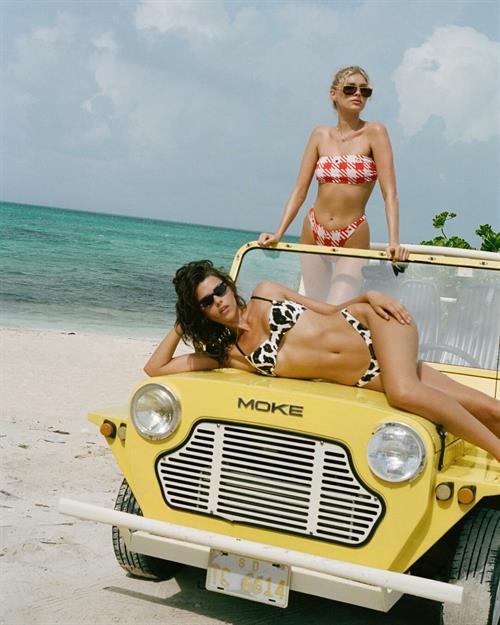 Anonymous in a bikini