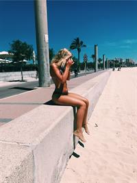 stina jonsson in a bikini