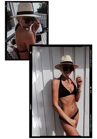 Anonymous in a bikini