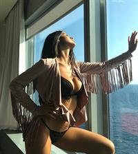 Eva Padlock in lingerie