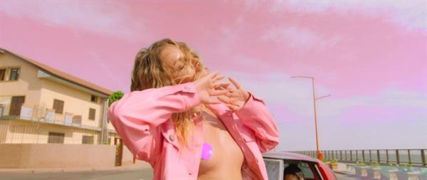 Alexandra Stan sexy ass and topless for her new music video  I Think I Love it .









