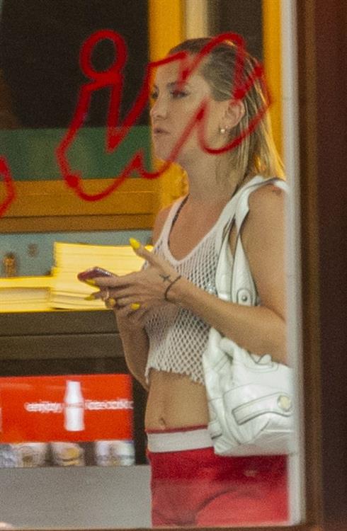 Kate Hudson Pictures Kate Hudson looking sexy in a bikini top seen by paparazzi.