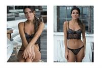 Tess Homann in lingerie