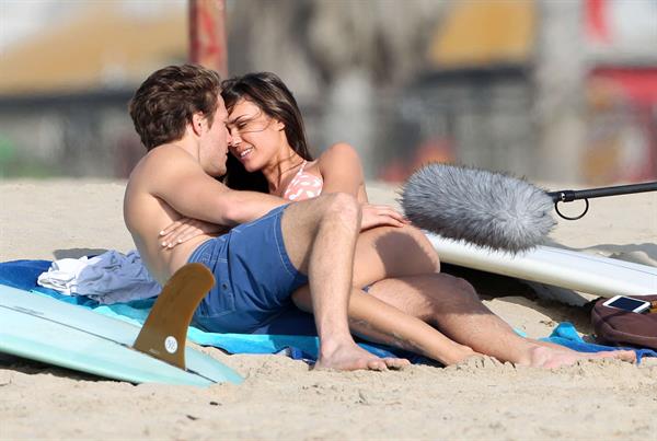 Odette Yustman in a bikini