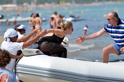Hayden Panettiere in a bikini