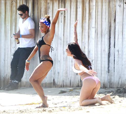 Christina Milian Bikini Pictures Christina Milian at the beach