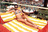 Adrianne Curry in a bikini