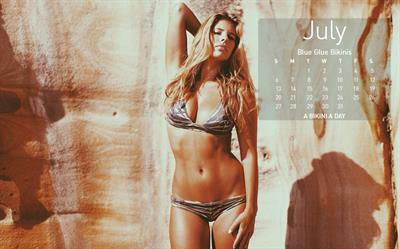 Natasha Oakley in a bikini