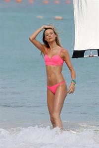 Behati Prinsloo in a bikini