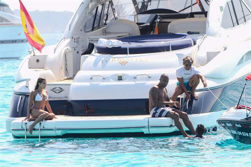 Sylvie van der Vaart in a bikini