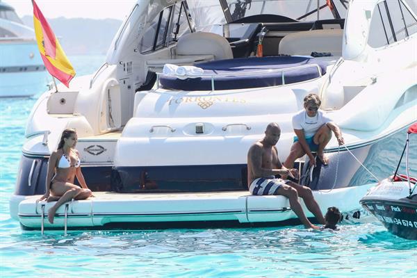 Sylvie van der Vaart in a bikini