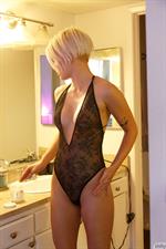 Sage Hailong in Lingerie