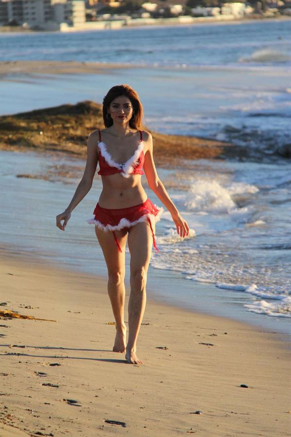 Blanca Blanco in a bikini
