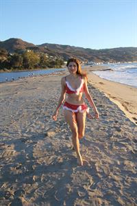 Blanca Blanco in a bikini