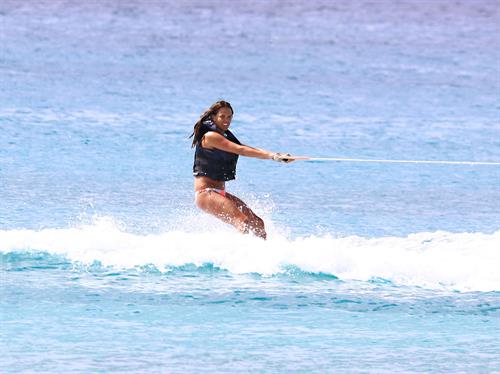Danielle Lloyd in a bikini