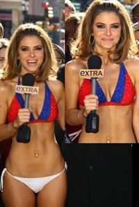 Maria Menounos in a bikini