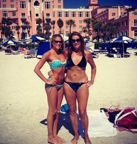 Kelly Kelly in a bikini