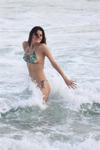Isabeli Fontana in a bikini