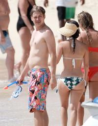 Rachel Bilson in a bikini - ass