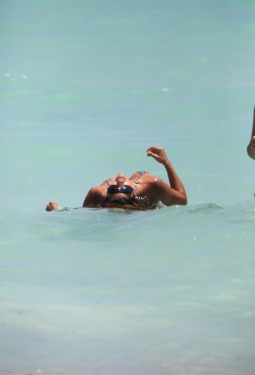 Vida Guerra in a bikini