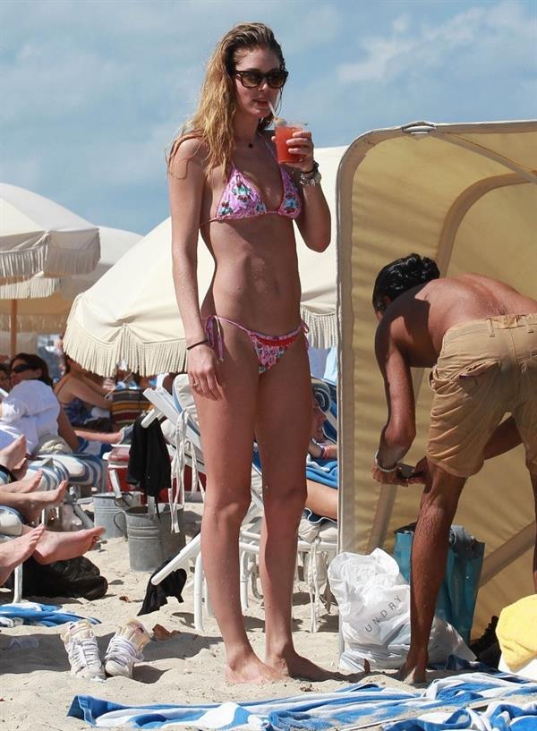 Doutzen Kroes in a bikini