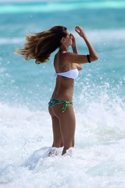 Melissa Satta in a bikini