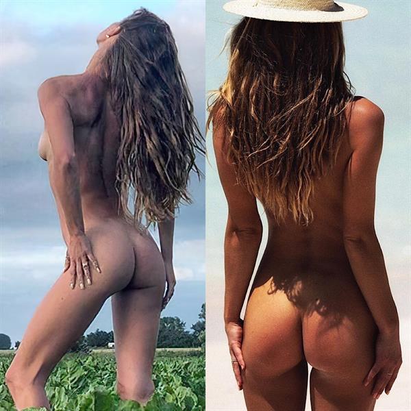 Nina Agdal nude naked sexy model ass.









