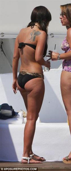 Tulisa Contostavlos in a bikini