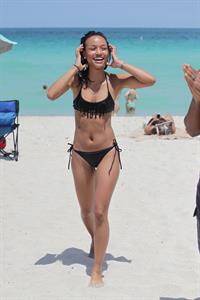Karrueche Tran in a bikini