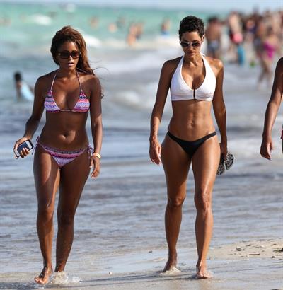 Claudia Jordan in a bikini