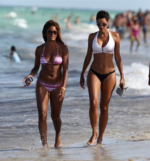 Claudia Jordan in a bikini