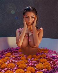 In the tub