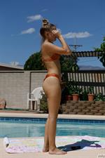 Brandy Gila by the Pool