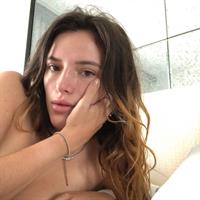 Bella Thorne topless new photos covering her nude boobs.




