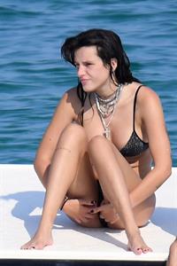 Bella Thorne making out and having fun with her boyfriend in a sexy little bikini seen by paparazzi.






