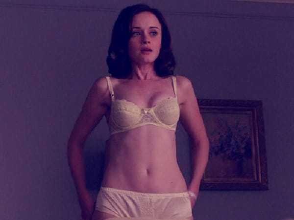 Alexis Bledel in lingerie