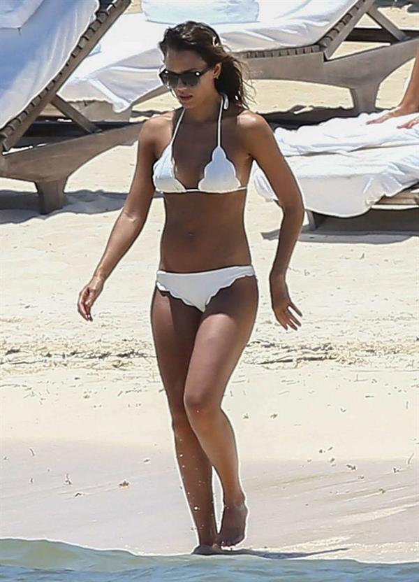 Jessica Alba in a bikini