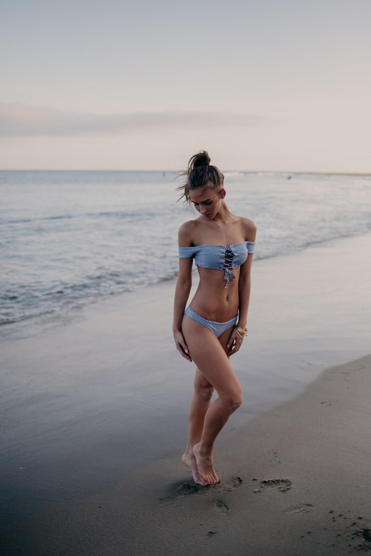 Rachel Cook in a bikini