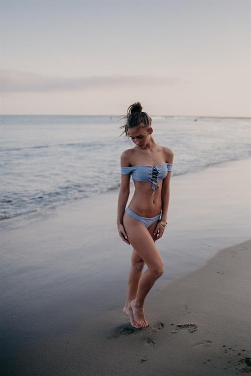 Rachel Cook in a bikini