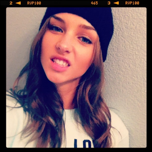 Rachel Cook taking a selfie