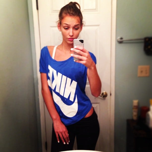 Rachel Cook taking a selfie