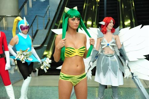 Sara Jean Underwood in a bikini