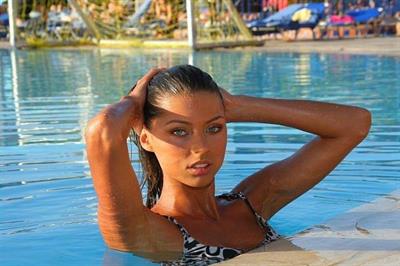 Valentina Kolesnikova in a bikini