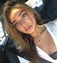 Daniela Lopez taking a selfie