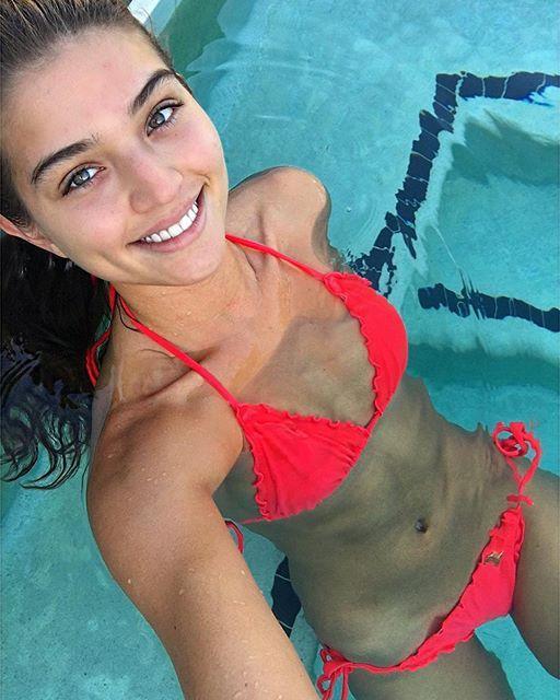 Daniela Lopez in a bikini