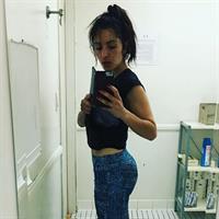 Sarah Shahi taking a selfie