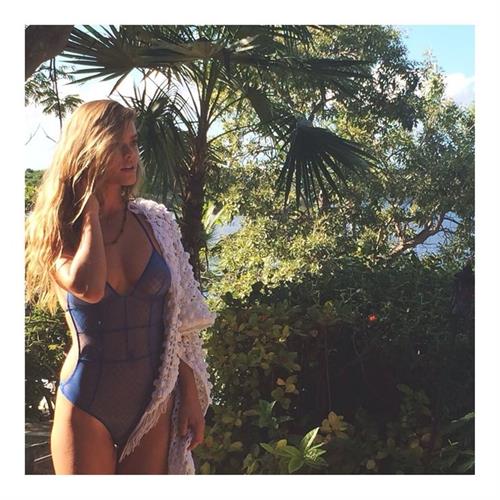 Nina Agdal in a bikini