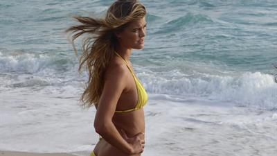 Nina Agdal in a bikini