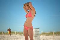 Nina Agdal in a bikini